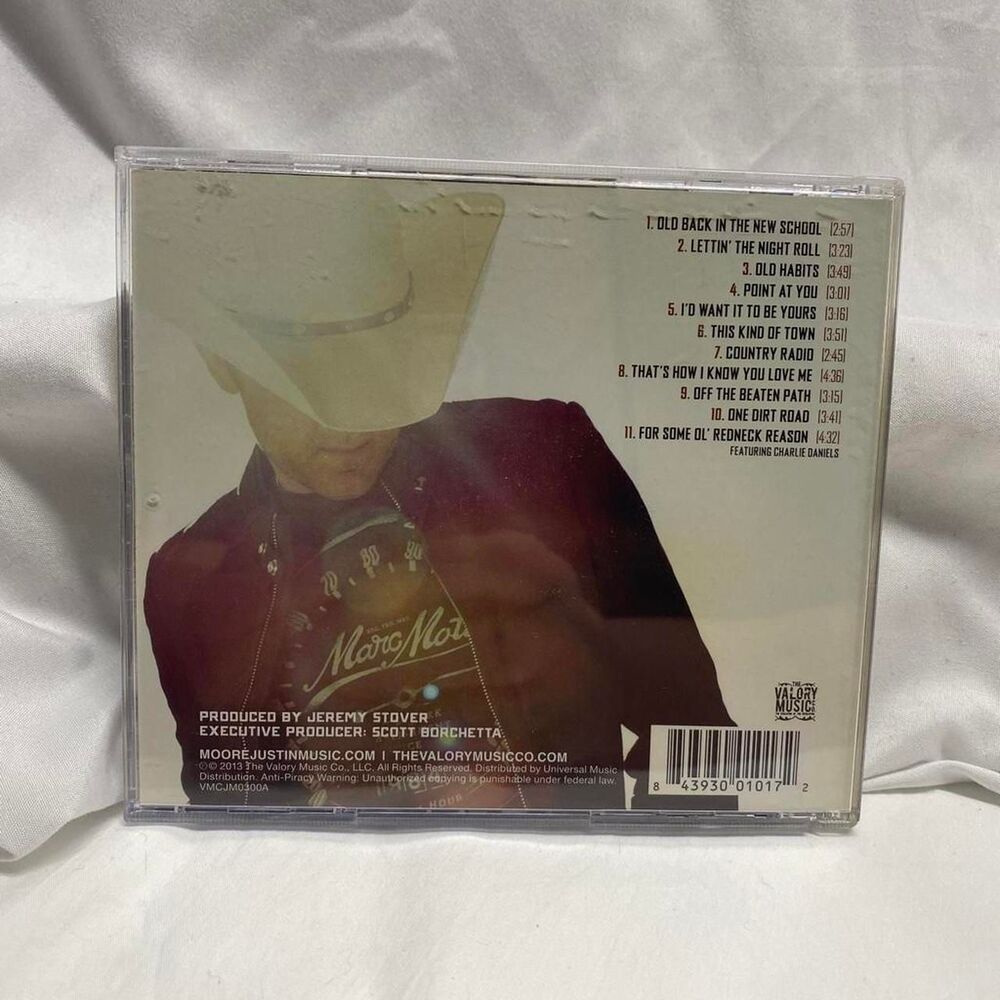 * Justin Moore Off The Beaten Path country western music CD - Picture 2 of 3